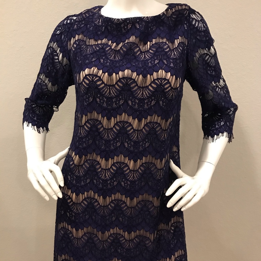 Blue Lace Dress